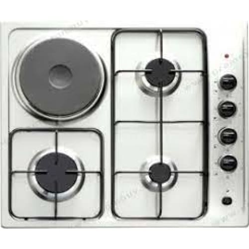 Plaque De Cuisson FOCUS 3 Feux GAZ+1F Electrique 60 cm - Inox (F.806X) Plaque De Cuisson FOCUS 3 Feux GAZ+1F Electrique 60 cm - Inox (F.806X)